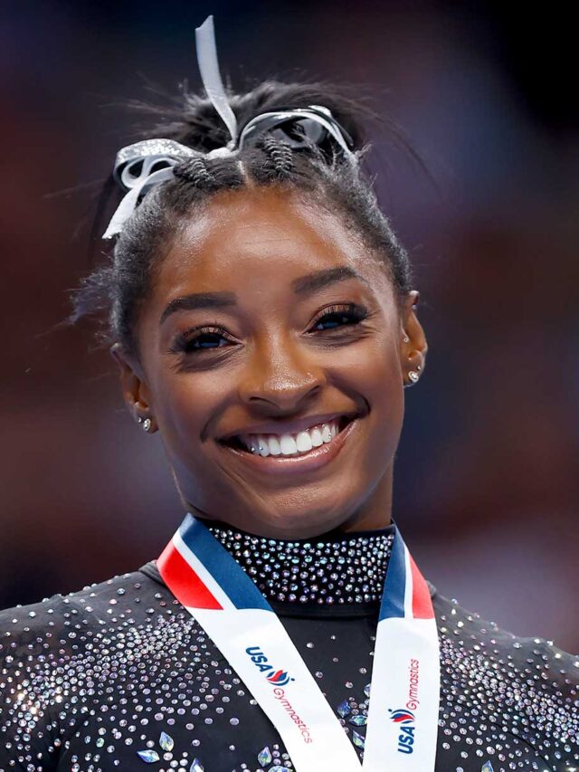 Simone Biles Performs Historic Yurchenko Double Pike Vault with Jump to Be Named After Her Success